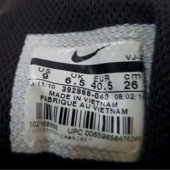 Nike Shox NZ Women 9 Sparkly Grey and Turquoise Rare 392868-040 - Picture 7 of 14